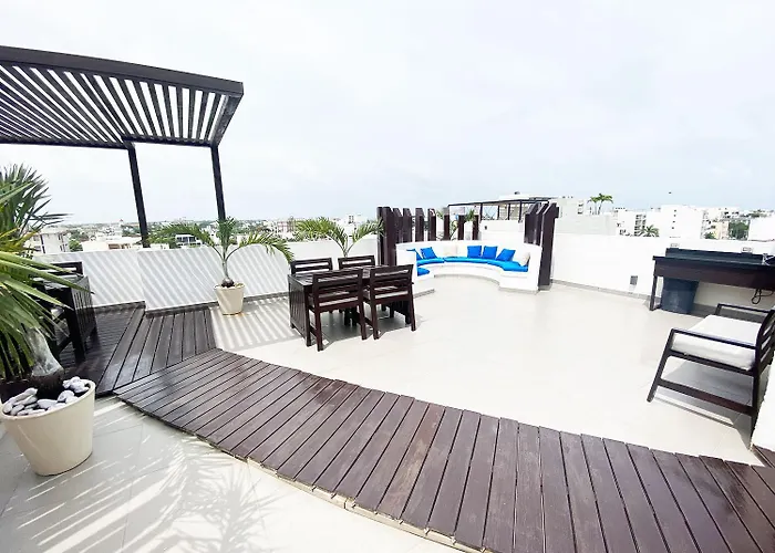 Estudio Con Rooftop Cerca De La Playa Y 5ta Av