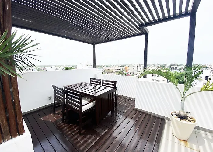 Appartamento Estudio Con Rooftop Cerca De La Playa Y 5ta Av Playa del Carmen