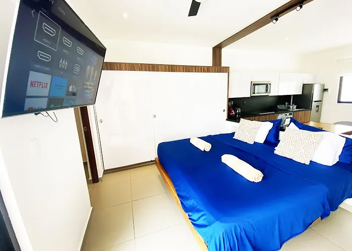 Estudio Con Rooftop Cerca De La Playa Y 5ta Av